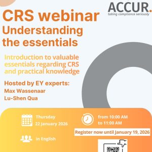 CRA Webinar hosted by EY